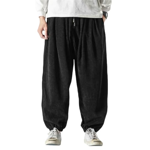 Pantalon en velours côtelé homme ample et confortable pour l'automne