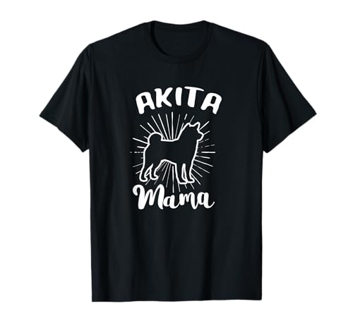 Akita Mama Cane Giapponese Akita Inu Proprietario Maglietta