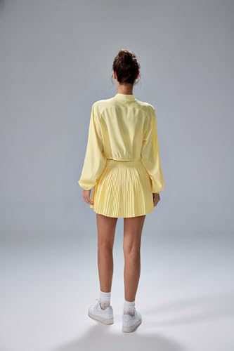 altiland Lightweight Workout Jacket for Women, Cropped Full Zip Athletic Gym Running Jackets UPF 50+4