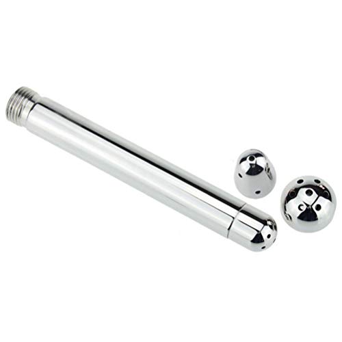 Enematador de limpador anal de Enema Duche Anal da SUPVOX com três cabeças de bocal para homens (pra