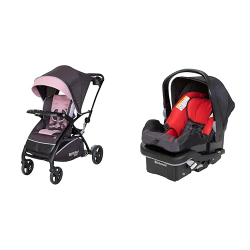 Baby Trend Sit N' Stand 5-in-1 Shopper Stroller and EZ-Lift Plus 35 Infant Car Seat Bundle