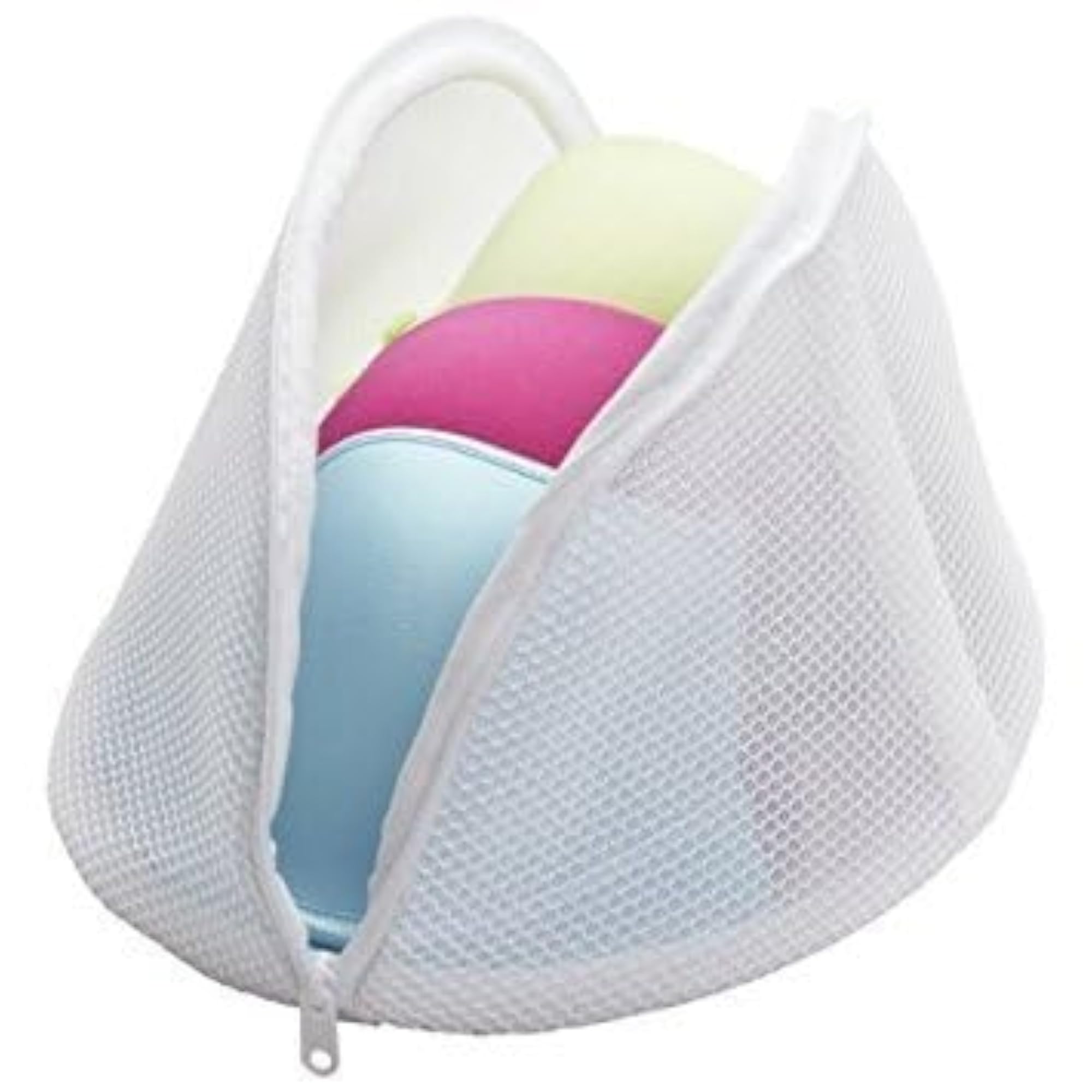 Bra Underwear Washing Laundry Bag, Circular Zipper Mesh Bag