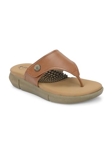 Image of egoss Lady Boss X Premium Genuine Leather Platform Sandals For Women-LCM-351