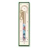 kate spade new york Colorful Metal Ink Pen Key Fob, Black Ink Ballpoint Keychain Pen, Safari Floral