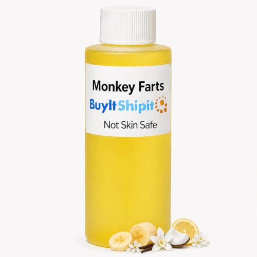 Scented Oil for Candle Making Freshies Crafts | DIY | Monkey Farts 8oz