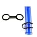 Shurhome Silicone Snorkels Strap Keeper Retainer Clip Keeper Breathing Tube Scubas Diving Tube Holder Easy to Use