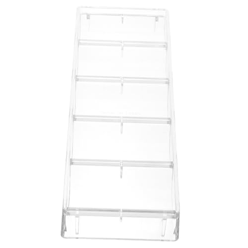 Gogogmee Transparent Poker Chip Holder Portable Storage Box with Compartments for Easy Organization and Protection for Poker Games and Home Use