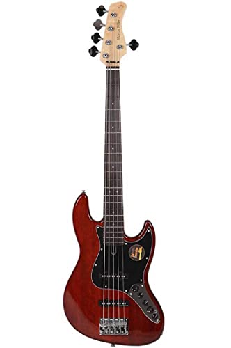 Sire Marcus Miller V3-5 (2ème génération) MA Basse, acajou rouge - Les Beatles, Paul McCartney, John Lennon, RIngo Starr, George Harrison Sire Marcus Miller V3-5 (2ème génération) MA Basse, acajou rouge
