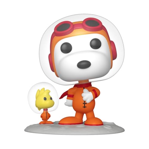 Funko Pop Animation Peanuts S7 Astronaut Snoopy & Woodstock Figure