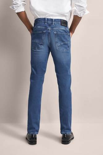 bugatti Herren Jeans Modern Fit mit Stretch – Bequeme elastische Denim Hose für Alltag – Ganzjahresjeans mit hohem – Ansicht 2