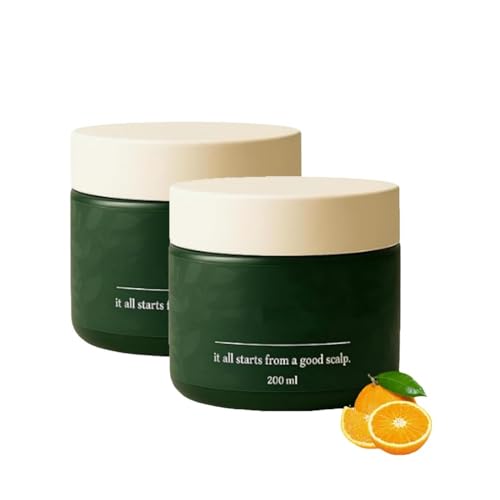 Exfoliante natural para el cuero cabelludo, exfoliante suave, alivia el picor y la caspa, y alivia la sequedad, para todo tipo de cabello