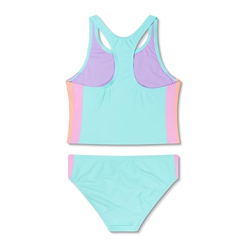 Image of Speedo Girls Swimsuit Two Piece Tankini Thick StrapTankini Set