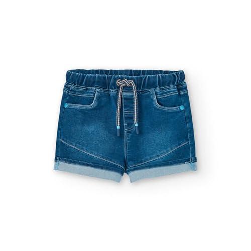 Boboli Jungen Animals Fantasy Jeans Shorts-92 - Kindermode : Jungen