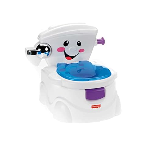 Fisher-Price P4326 - Meine erste Toilette, Töpfchen, mit Geräuschen und Musik, für Kleinkinder (1er Pack) Cover