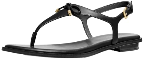 Michael Kors Nori Flat Thong Black 7 M