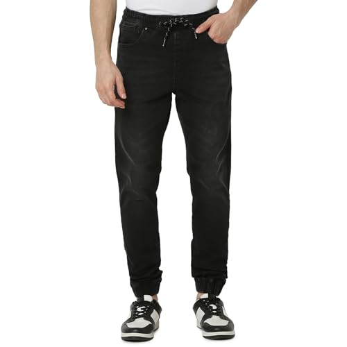 Image of Spykar Men's Rover Regular Fit Mid Rise Casual Jeans