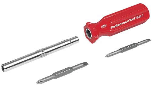 Performance Tool W975 6-In-1 Quick Change Screwdriver thumb #1