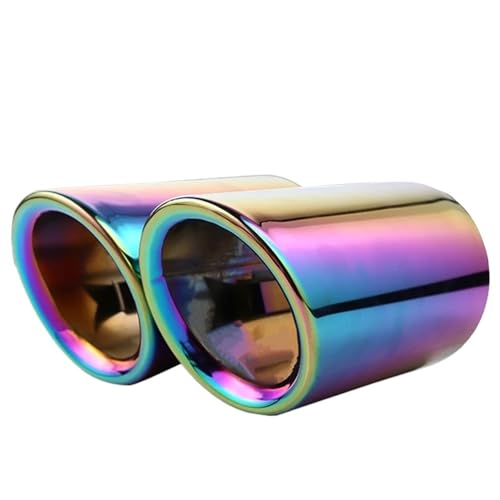 Enjoliveur d'échappement pour Q7 2006-2013 | 2 pièces d'embout de pot arrière en acier chrome