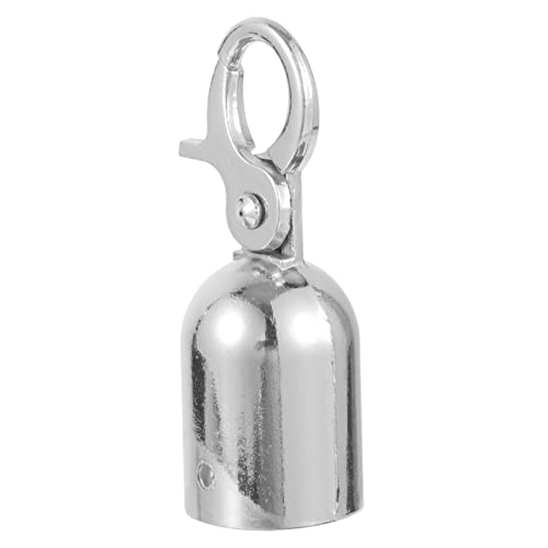 FIXOSHEE Embout De Corde Inoxydable Avec Crochet Tendeur Bouchon Extrémité Robuste Et Lisse Pour Fixation Sécurisée De Cordon Accessoire De Main Courante Et Garde-corps Argenté Petite