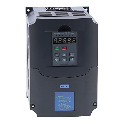 Variateur de Fréquence 380V VFD Triphasé Haute Précision 7,5KW
