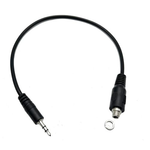 Cable adaptador AUX 3.5mm macho a hembra para auto miniatura 1