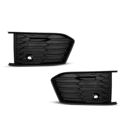 Grille de pare-chocs en nid d'abeille pour remplacer cache antibrouillard Audi A6 C8 S-Line