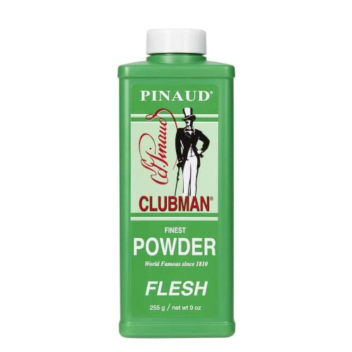 Clubman Pinaud Finest Powder Neutral, Classic Deodorizing Powder for Men, Protection Against Sweat and Body Odor, 9 oz