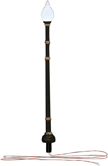 Micro-Mark Woodland Scenics® Just Plug O Scale Wooden Pole Street Lights, Pkg. of 2