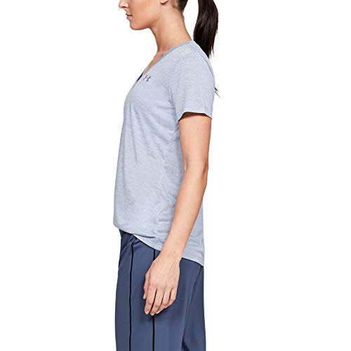 Image of Under Armour Womens Tech V-Neck Twist Short-Sleeve T-Shirt