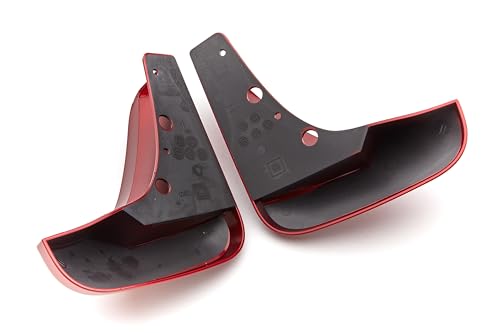 Image of GM Accessories 22935517 Front Molded Splash Guards in Crystal Red