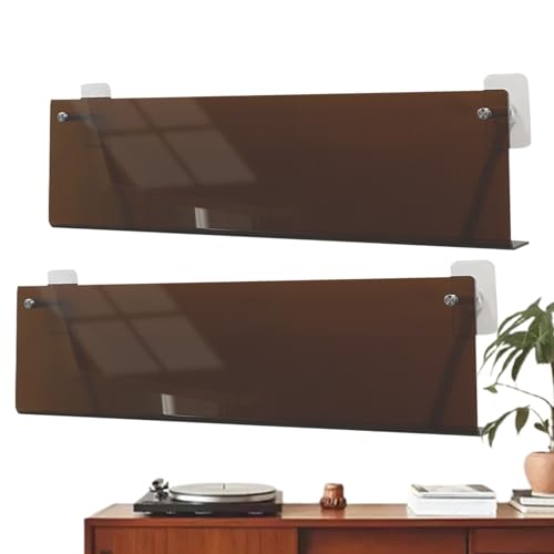 Support D'Affichage Pour Disques Vinyles Étagère Murale Acrylique Multifonctionnelle - 2