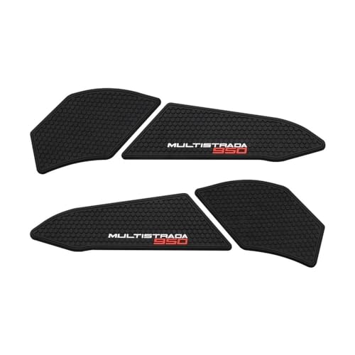 Autocollants de protection réservoir Multistrada 950 genouillère traction pads