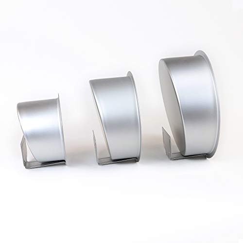 PME Topsy Turvy Round Pan, Anodised Aluminium, 6" / 152mm, Silver - Image 2
