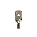 Panduit D14-250MB-C Male Disconnect, Non-Insulated, 16 -14 AWG, .250 by .032-Inch Tab Size, Butted Seam, Red (100-Pack)