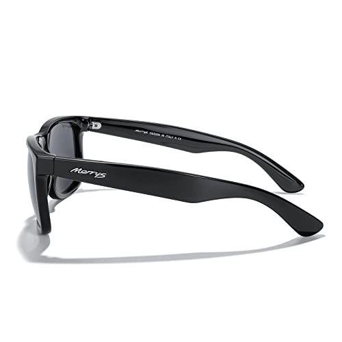 MERRY'S Men's Rectangular Polarized Sunglasses UV400 Protection for Driving Fishing Hiking Golf Outdoor Sport Glasses S81654