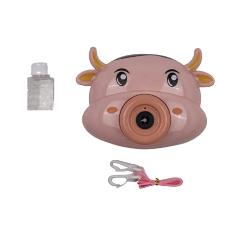 VGRASSP Automatic Music Bubbles Camera Style Bubble Blower Maker Portable Bubbles Making for Kids Boys Girls Baby Toddlers (Colour and Design as per Stock)