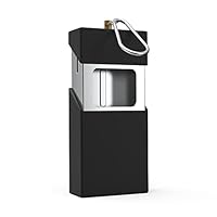 Posacenere Tascabile In Metallo Con Portachiavi - Antiodore E Portatile - Foto 3