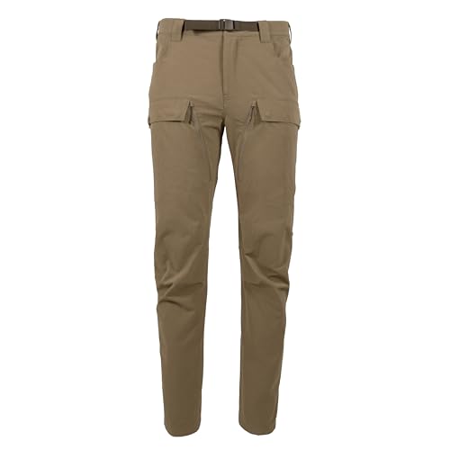 First Lite Men's Trace Pant - Ultralight Breathable Hunting Pants - Dry Earth - 38 x 35
