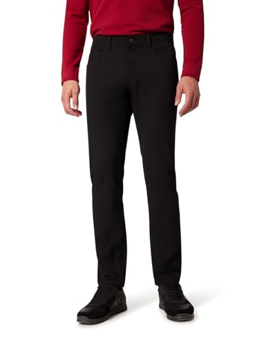 PIONEER AUTHENTIC JEANS Herren Freizeithose Rando | Männer Stoffhose | Regular Fit | schwarz 1399 9000 | 34W - 32L