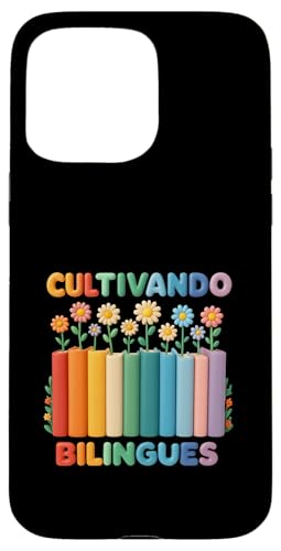 Cultivando Bilingues �{�Ɖ� �X�y�C����o�C�����K�� �X�}�z�P�[�X iPhone 15 Pro Max �p