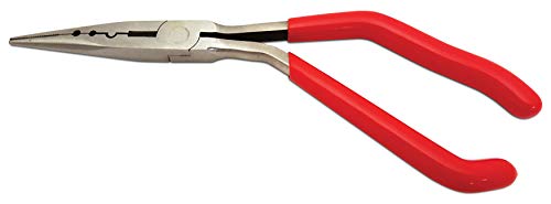 Alicates de punta de aguja Titan de 9 pulgadas con funcion de crimpadora para cables 2