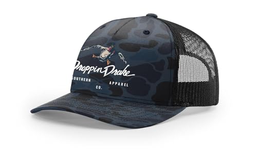 Image of Mallard Duck and Gun X Logo Mesh Back Trucker