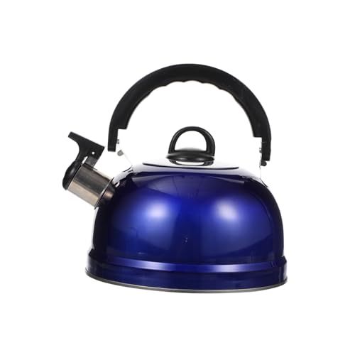 AUTSUPPL Hervidor de Agua Acero Inoxidable Capacidad Grande con Silbato Calentador Rápido Compatible con Inducción y Gas Tetera Práctica y Bebidas Diarias