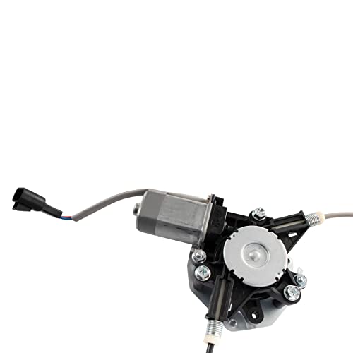 Image of TRQ Rear Left Power Window Regulator & Motor Assembly Drivers Side Compatible with 2006-2013 Chevrolet Impala 2014-2016 Impala Limited