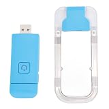 ZASCHMOY Luz de Libro Recargable USB Luz de Lectura con LED con Cuello de Cisne Flexible de 350° y Batería de 200 MAh para Lectura Nocturna Partituras Viajes