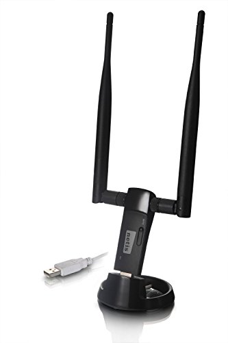 Netis WF2190 AC 1200 - Adaptador inalmbrico de Banda Dual, USB 3.0, 2 Antenas Desmontables