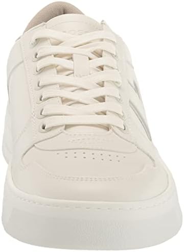 BOSS Men's Big B Lace Up Sneakers, Ultra White, 8 | Image 1