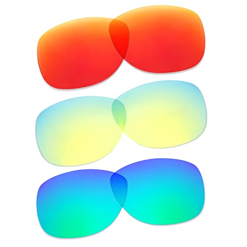 Lentilles pour Oakley Frogskins interchangeables pack de 3 couleurs