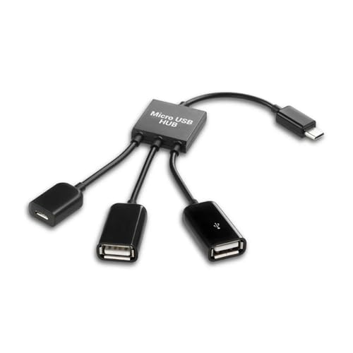 Adaptador OTG Tipo-C 3 en 1 para conectar dos memorias USB a tu móvil a la vez 3