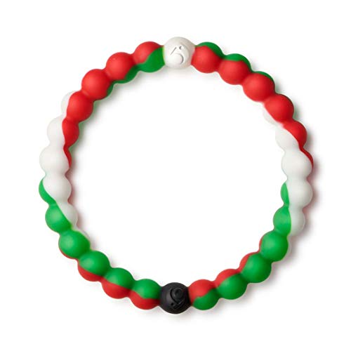 Lokai Wear Your World Cause Bracelet, Green/Red/White, 6